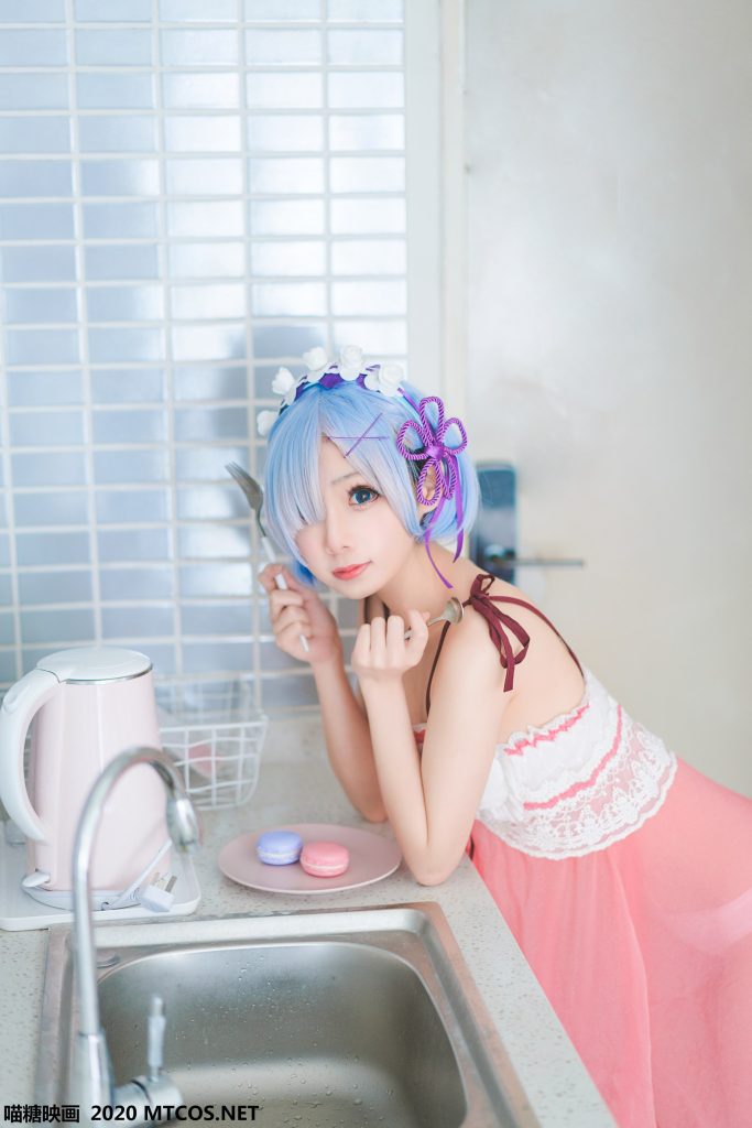 喵糖映畫(huà) VOL.112 蕾姆睡衣[30P/530M]插圖3