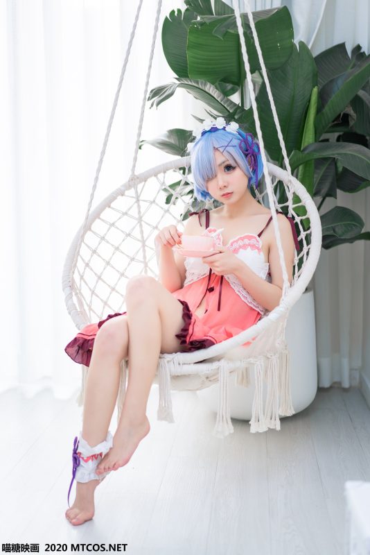 喵糖映畫 VOL.112 蕾姆睡衣[30P/530M]-無(wú)料攝影圈