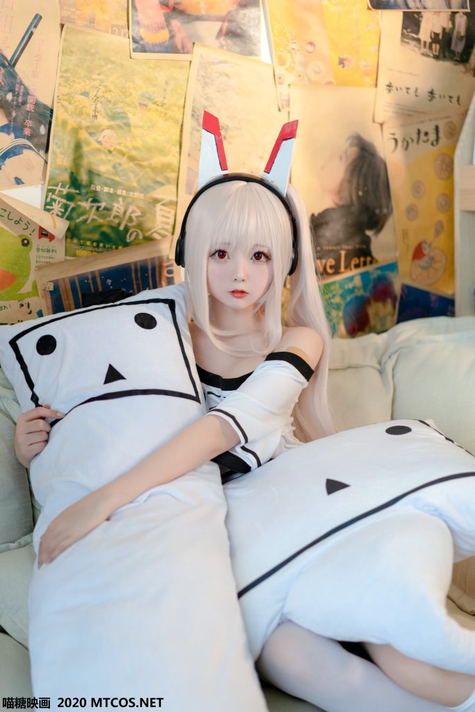 喵糖映畫(huà) VOL.113 白絲宅T[38P/803M]插圖1