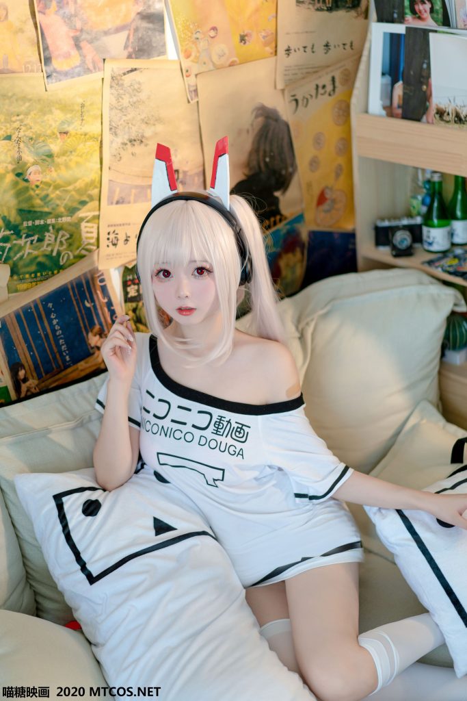 喵糖映畫(huà) VOL.113 白絲宅T[38P/803M]插圖