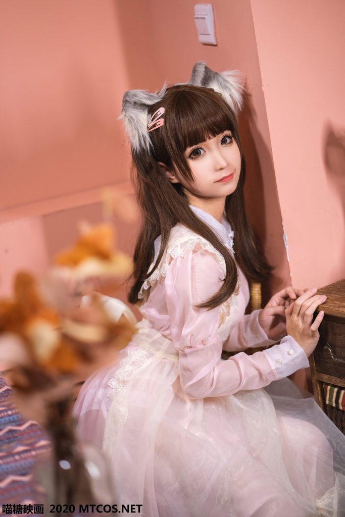 喵糖映畫 VOL.119 粉色貓耳女仆 蠢沫沫[34P/625M]插圖1