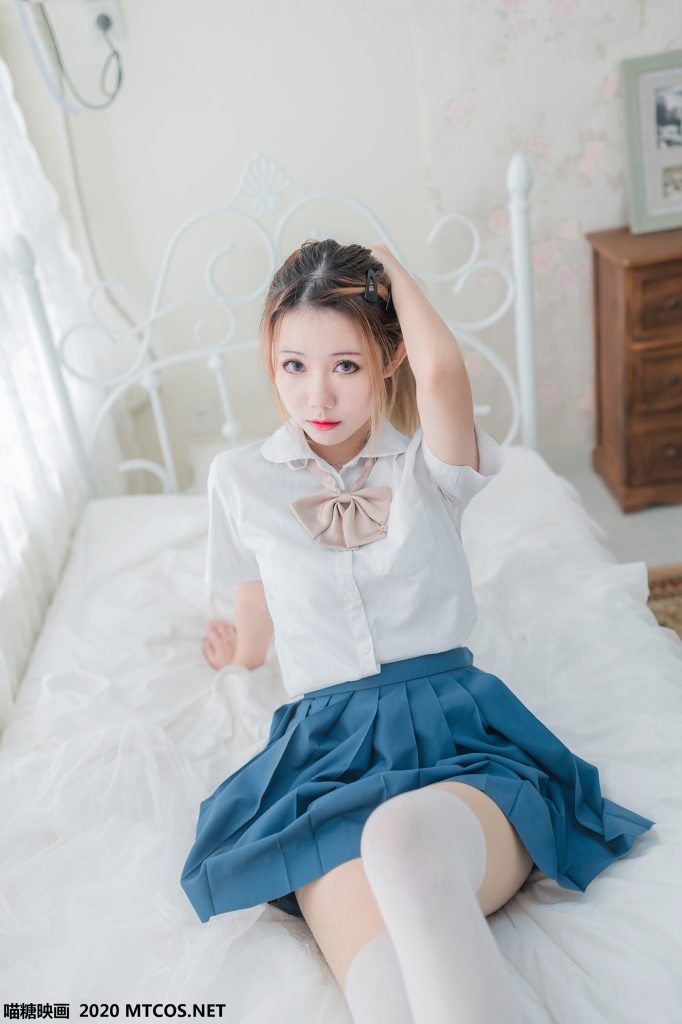 喵糖映畫(huà) VOL.121 白絲JK學(xué)妹[47P/236M]插圖1