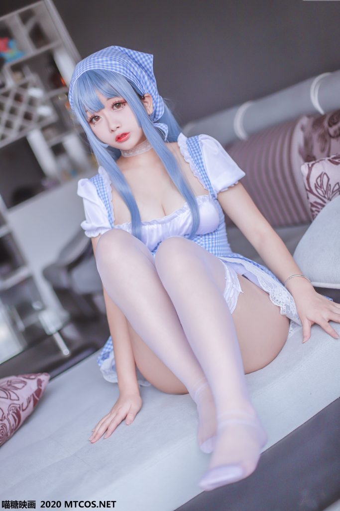 喵糖映畫 VOL.122 藍(lán)色女仆[43P/592M]插圖1
