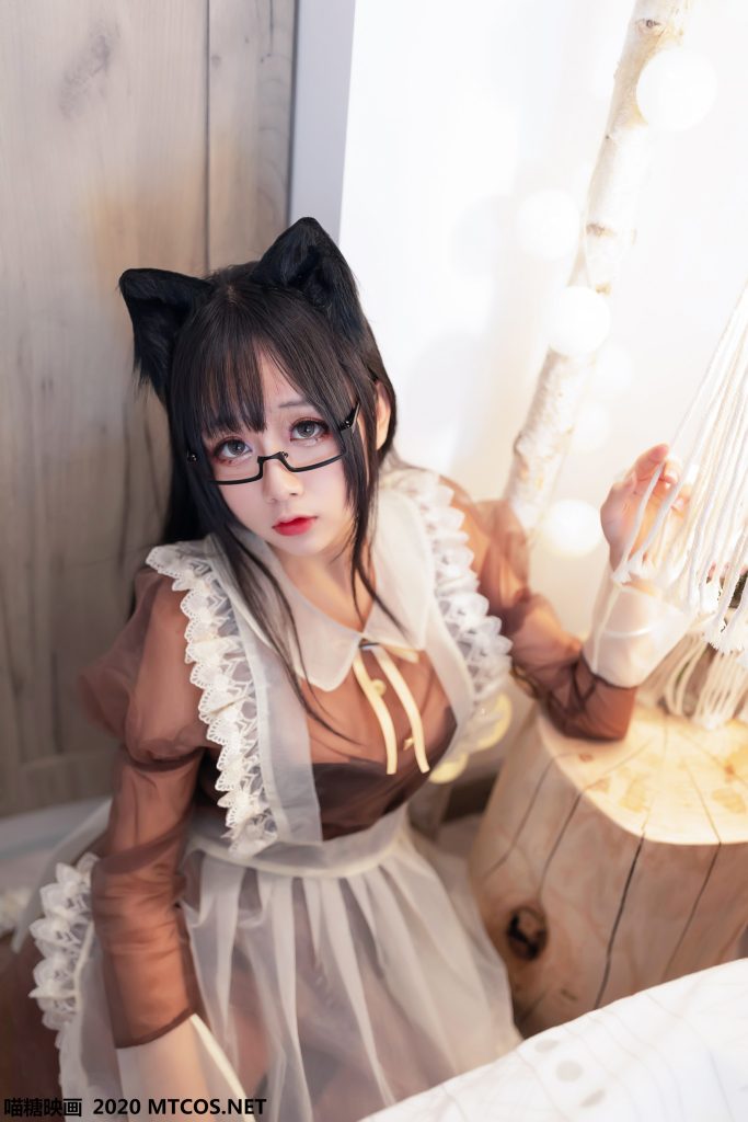 喵糖映畫 VOL.125 棕色透明女仆[43P/608M]插圖2