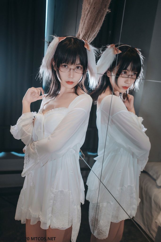 喵糖映畫 VOL.139 白色私房睡裙 [30P/226M]插圖2