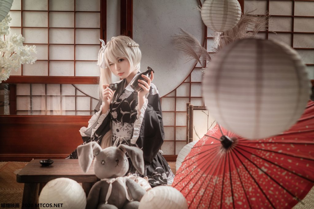 喵糖映畫 VOL.142 和服之哥特來嘍 [30P/386M]插圖1