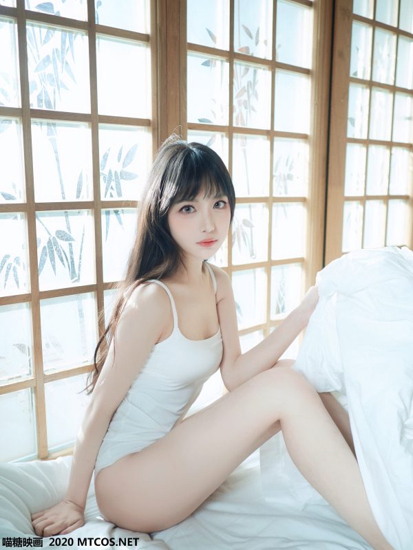 喵糖映畫 VOL.143 日系白T私房 魅力小姐姐 [35P/180M]-無(wú)料攝影圈