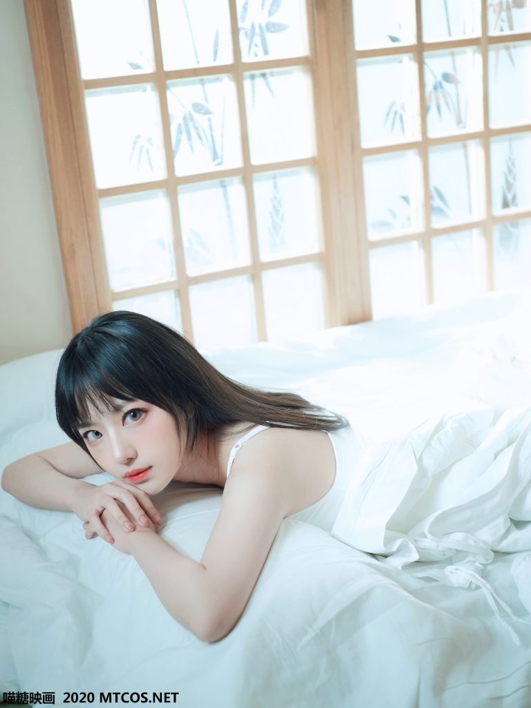 喵糖映畫 VOL.143 日系白T私房 魅力小姐姐 [35P/180M]插圖2