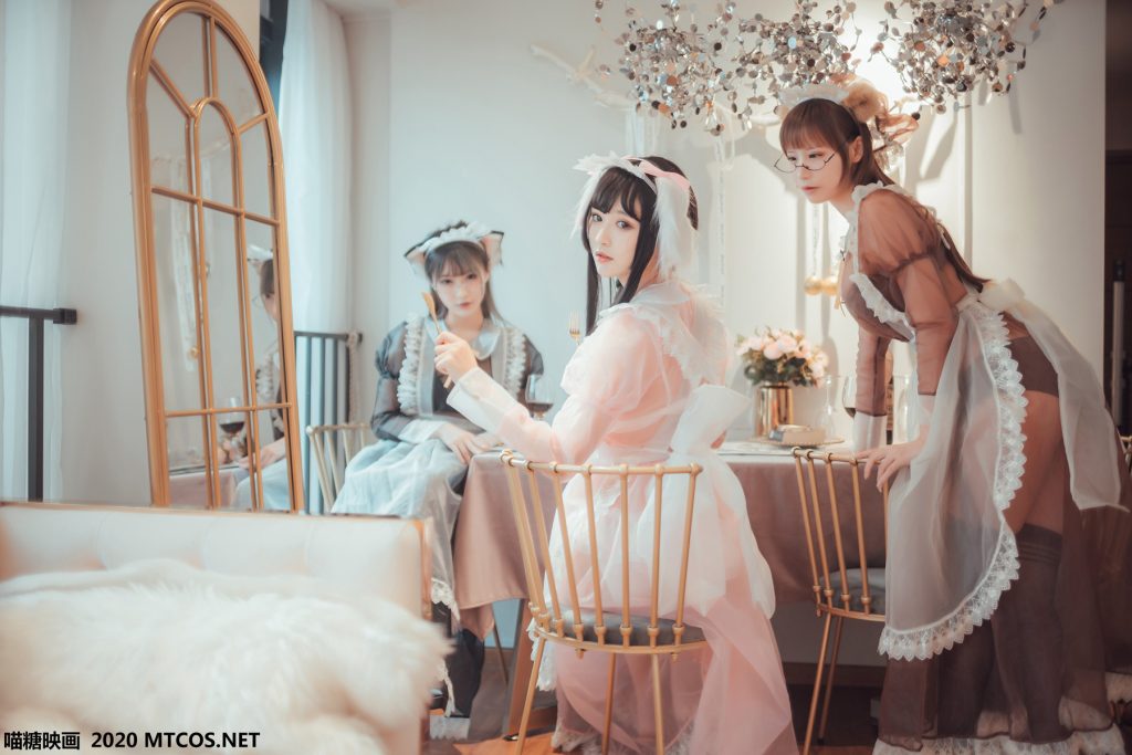 喵糖映畫 VOL.146 三人女仆[33P/430M]插圖