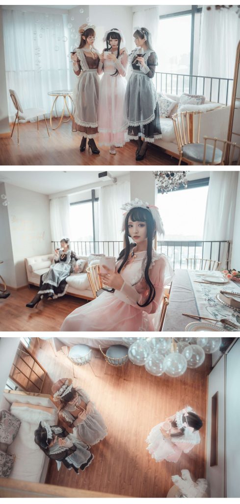 喵糖映畫 VOL.146 三人女仆[33P/430M]插圖2