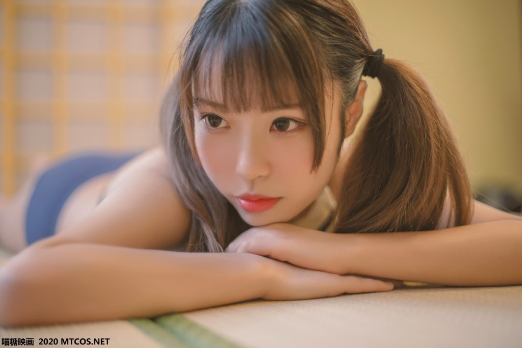 [喵糖映畫]VOL.153 藍白泳裝 [22P/181M]插圖2