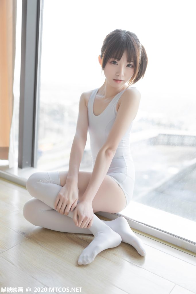 [喵糖映畫(huà)]VOL.163 單馬尾白絲死庫(kù)水 [40P/152M]插圖2