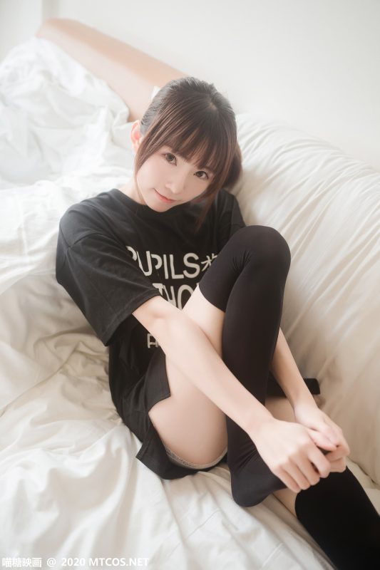 [喵糖映畫]VOL.176 半袖雙馬尾 [42P/166M]-無料攝影圈