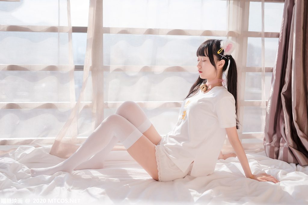 [喵糖映畫]VOL.178 貓系白絲獸耳少女 [51P/300M]插圖3