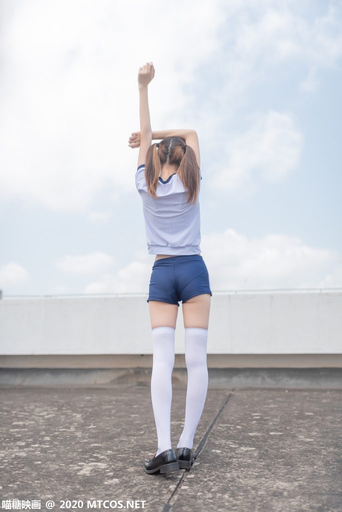 [喵糖映畫(huà)]VOL.182 白絲體操服 [50P/325M]插圖