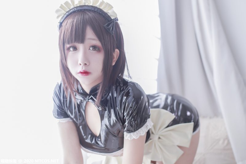 [喵糖映畫]VOL.194 膠衣女仆 [32P/352MB]-無料攝影圈