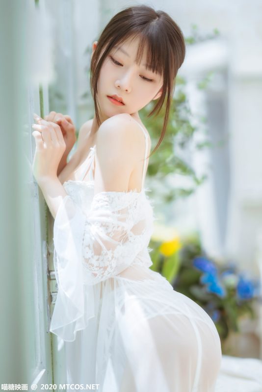 [喵糖映畫]VOL.197 很純的白裙輕紗 [50P/1.13GB]-無料攝影圈