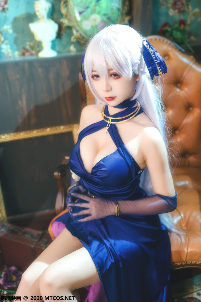 [喵糖映畫]VOL.210 貝法紅藍禮服 [26P/455MB]插圖3