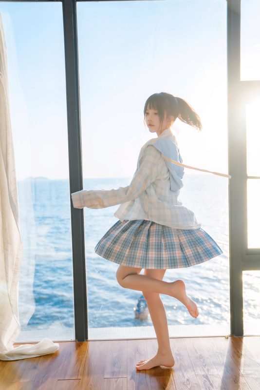 喵糖映畫 VOL.241 你看 那窗邊的海 [30P/564MB]-無料攝影圈