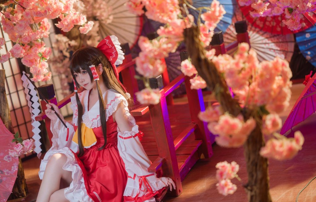 楚楚子w NO.001 – 博麗靈夢[12P/150MB]插圖1