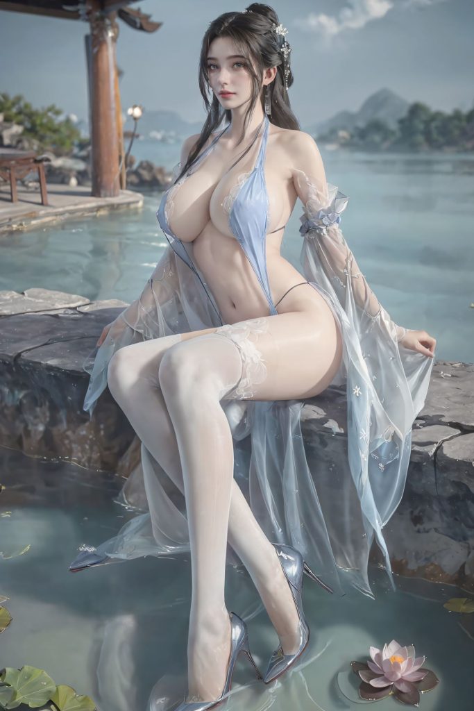 AI繪畫 391 李慕婉彈弓薄紗[26P/633MB]插圖2