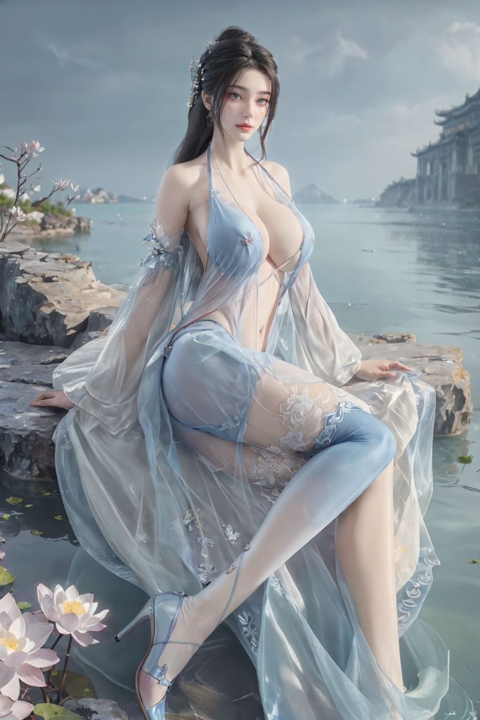 AI繪畫 391 李慕婉彈弓薄紗[26P/633MB]插圖3