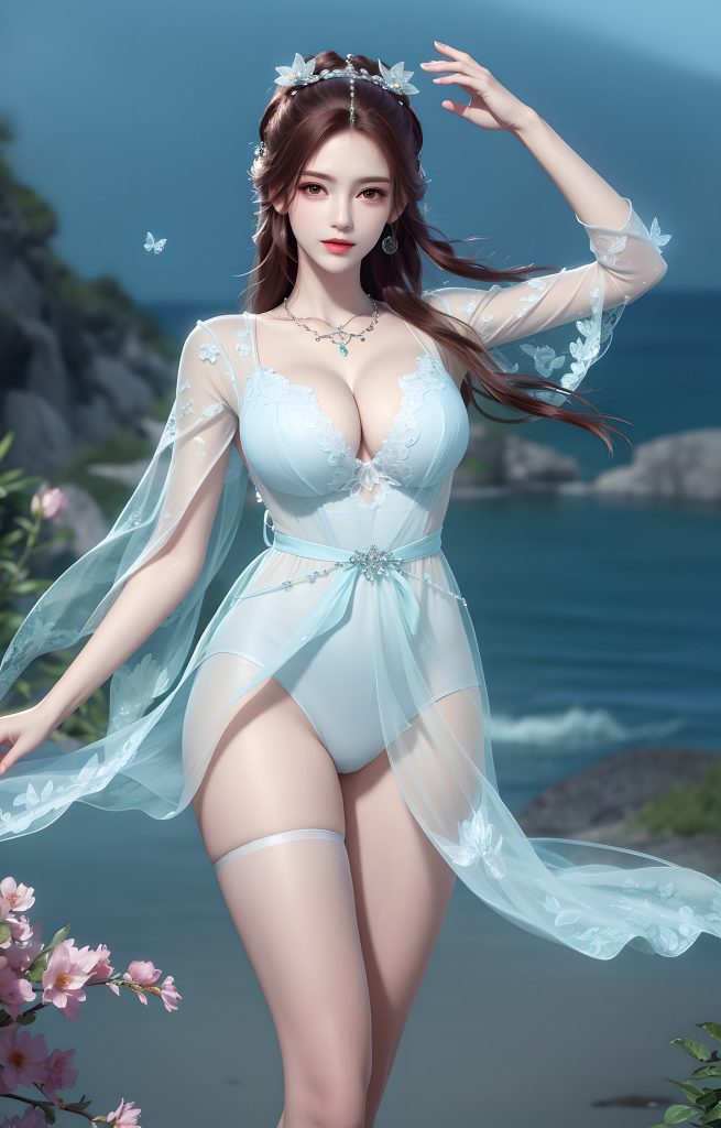 AI繪畫 410 國漫女神高清[50P/338MB]插圖3