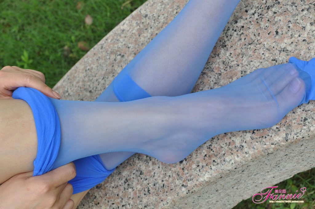 Fannie芬妮每足園 No.429 絲魅 彩絲 藍(lán)色[61P/165MB]插圖2