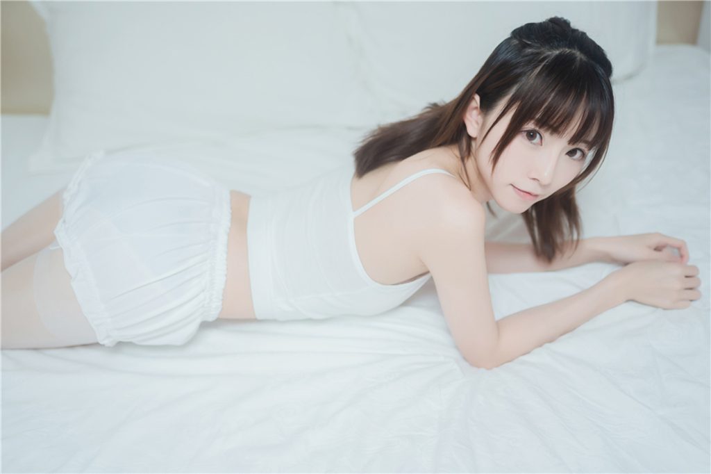 喵糖映畫 VOL.269 白色套裝 [40P/14MB]插圖3