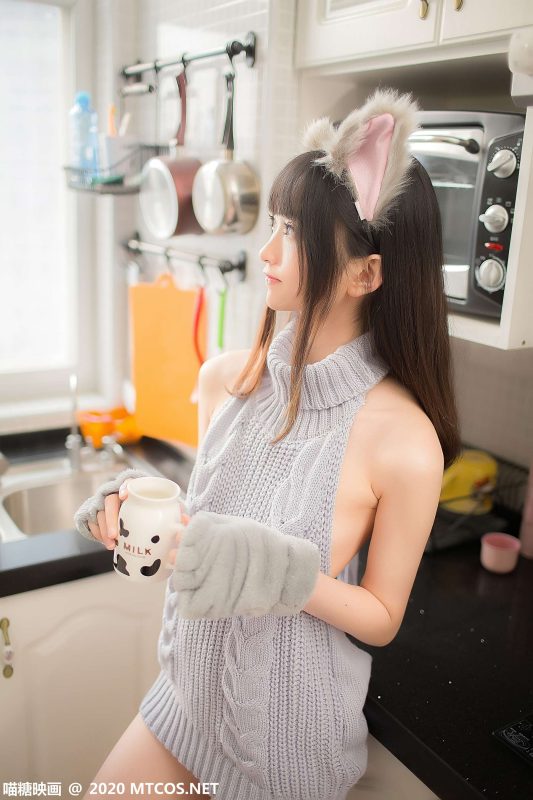 喵糖映畫 VOL.274 獸耳萌娘的藍(lán)色毛衣 [34P/487MB]-無(wú)料攝影圈