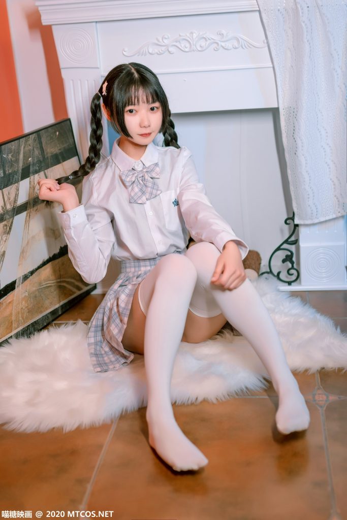 喵糖映畫 VOL.278 白絲學院妹妹 [35P/610MB]插圖3