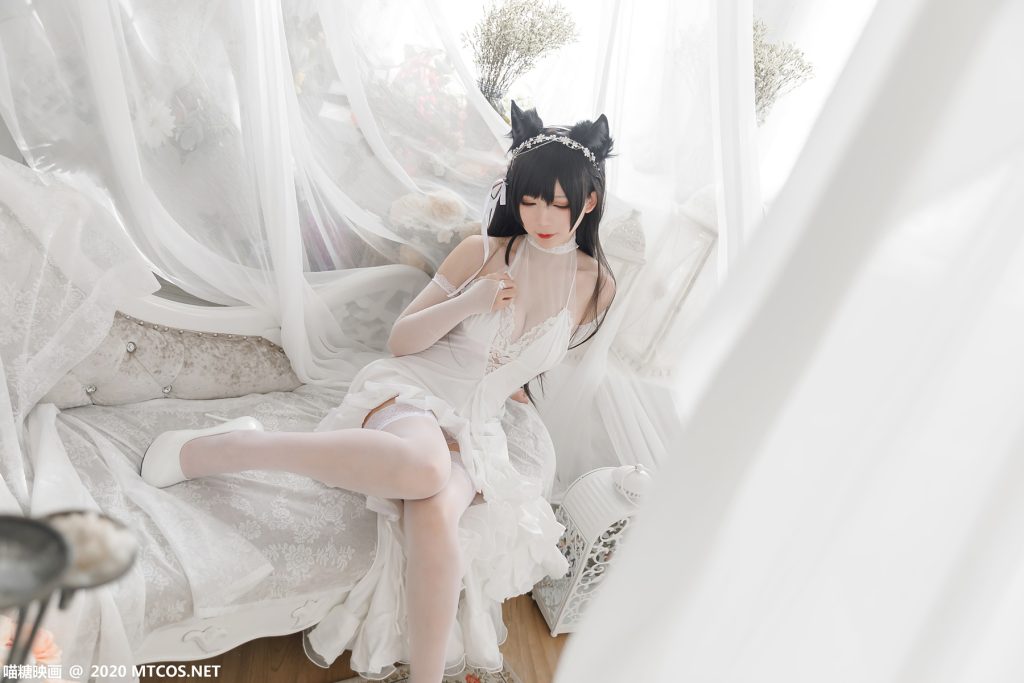 喵糖映畫(huà) VOL.292 愛(ài)宕花嫁 [20P/132MB]插圖3