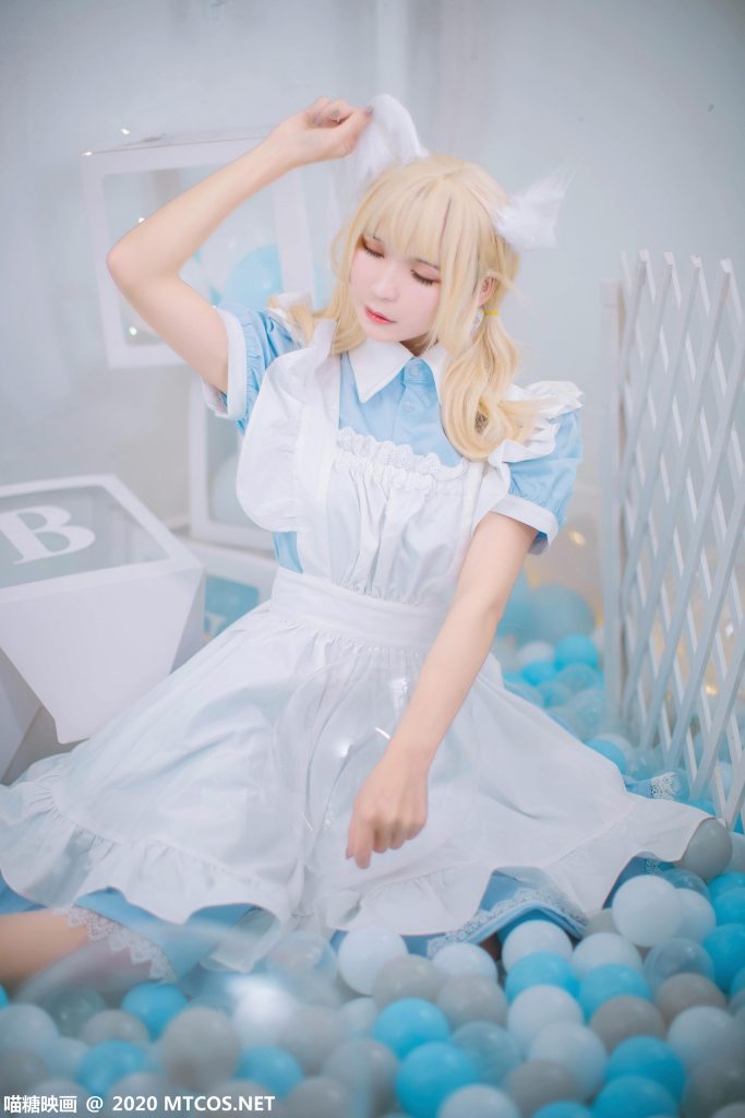 喵糖映畫(huà) VOL.297 女仆獨(dú)角獸 [20P/133MB]插圖3