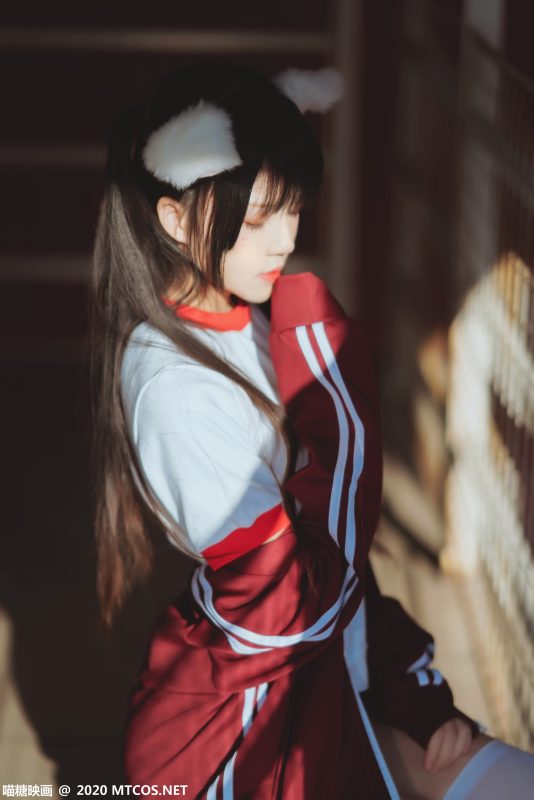 [喵糖映畫]VOL.308 紅色體操服 [44P/842MB]-無料攝影圈