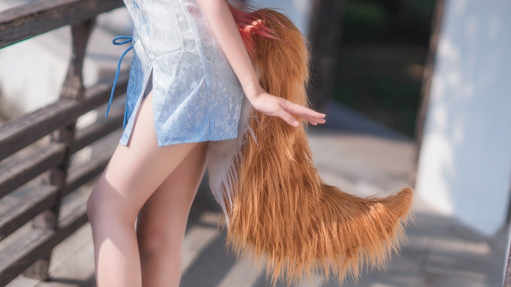 [喵糖映畫(huà)]VOL.391 獸耳旗袍小狐貍 [40P/347MB]插圖1