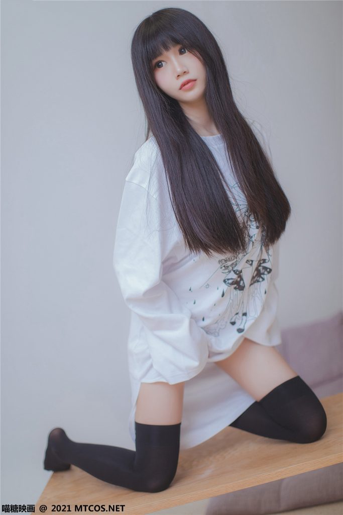 [喵糖映畫(huà)]VOL.403 夏日白T [42P/298MB]插圖