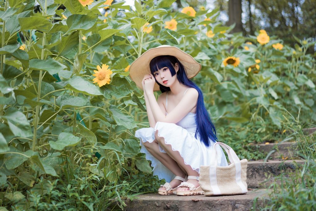 [喵糖映畫]VOL.414 花園白裙 [37P/402MB]插圖1