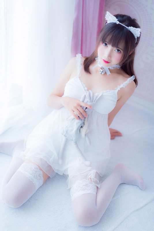 [喵糖映畫]VOL.415 白裙少女 [30P/748MB]-無料攝影圈