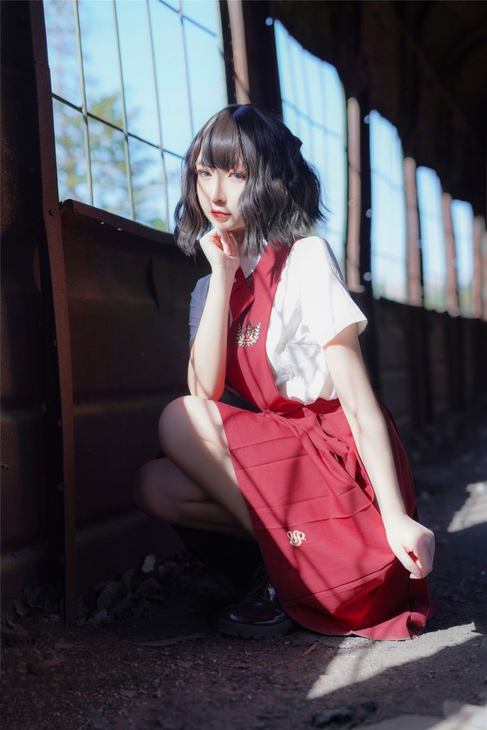 [喵糖映畫]VOL.444 紅色JK裙 [39P/107MB]插圖3