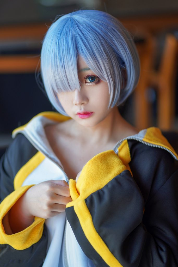 [喵糖映畫]VOL.449 雷姆藍(lán)發(fā) [23P/389MB]插圖2