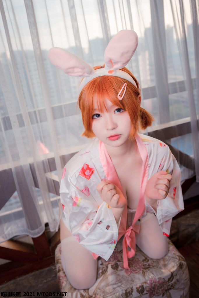 [喵糖映畫]VOL.455 桃子的浴衣 [32P/257MB]插圖1