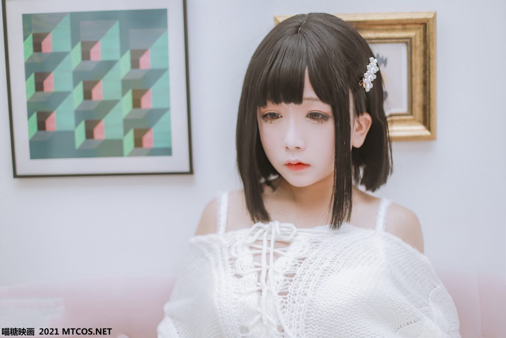 [喵糖映畫]VOL.457 妹妹的白色毛衣 [20P/207MB]插圖3