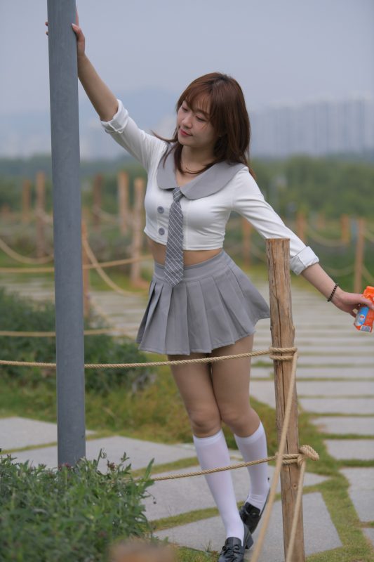 精選街拍 No.280 性感動(dòng)人的小百褶裙美女（八） [50P/42M]-無(wú)料攝影圈