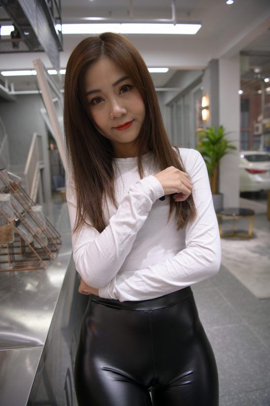 精選街拍 No.282 黑色皮褲性感美女（一） [100P/118M]-無料攝影圈