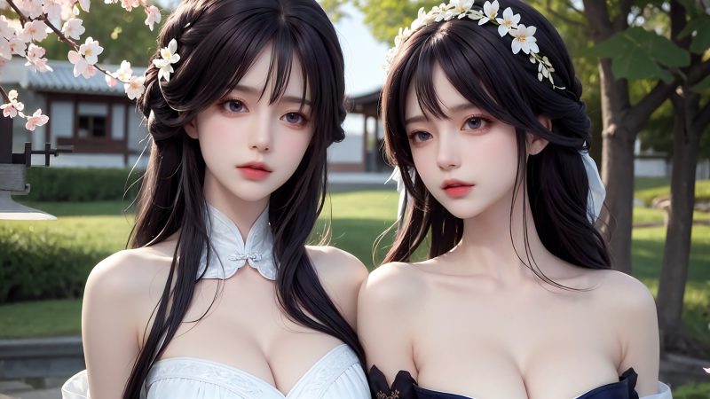 AI繪畫 416 少女橫屏[31P/300MB]-無料攝影圈