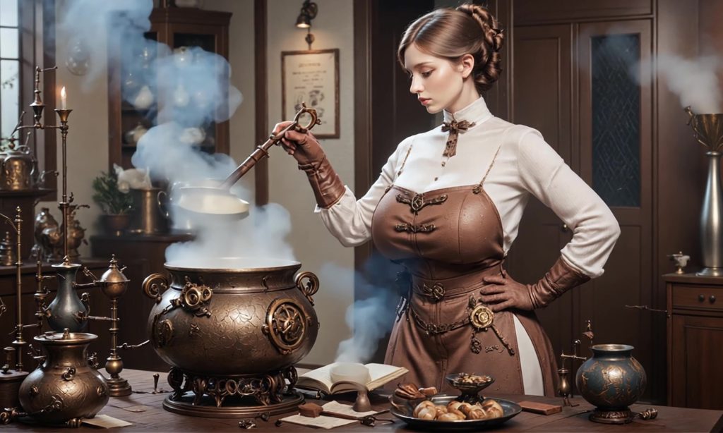 AI繪畫 463 Steampunk 2170 World插圖2