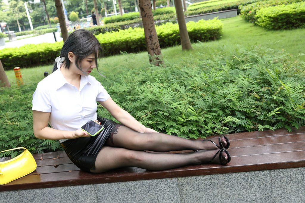 精選街拍 No.293 皮裙黑絲 5 [125P/153M]插圖1