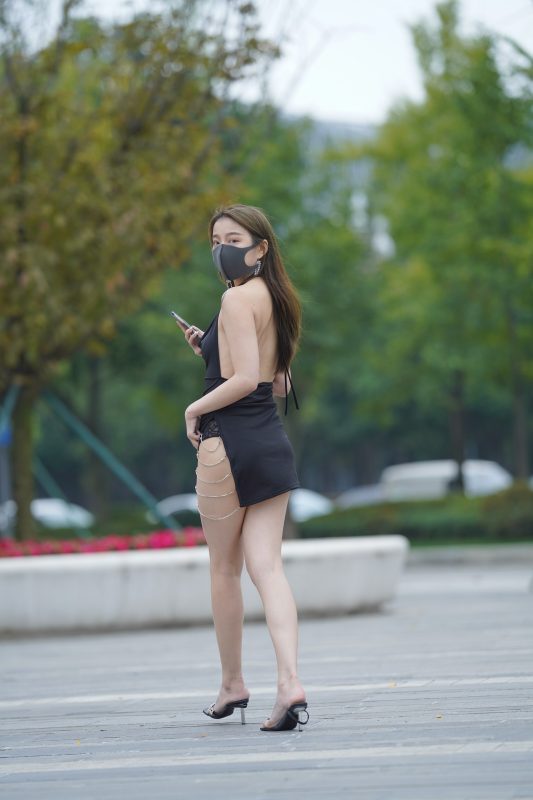 精選街拍 No.313 開叉到腰的超短裙（6） [35P/38M]-無(wú)料攝影圈