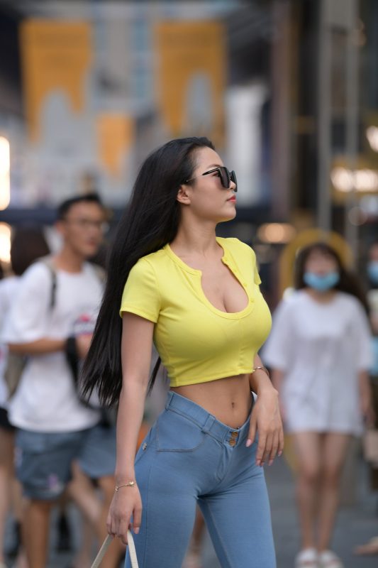 精選街拍 No.318 極品性感緊身牛仔美女 1 [91P/70M]-無(wú)料攝影圈