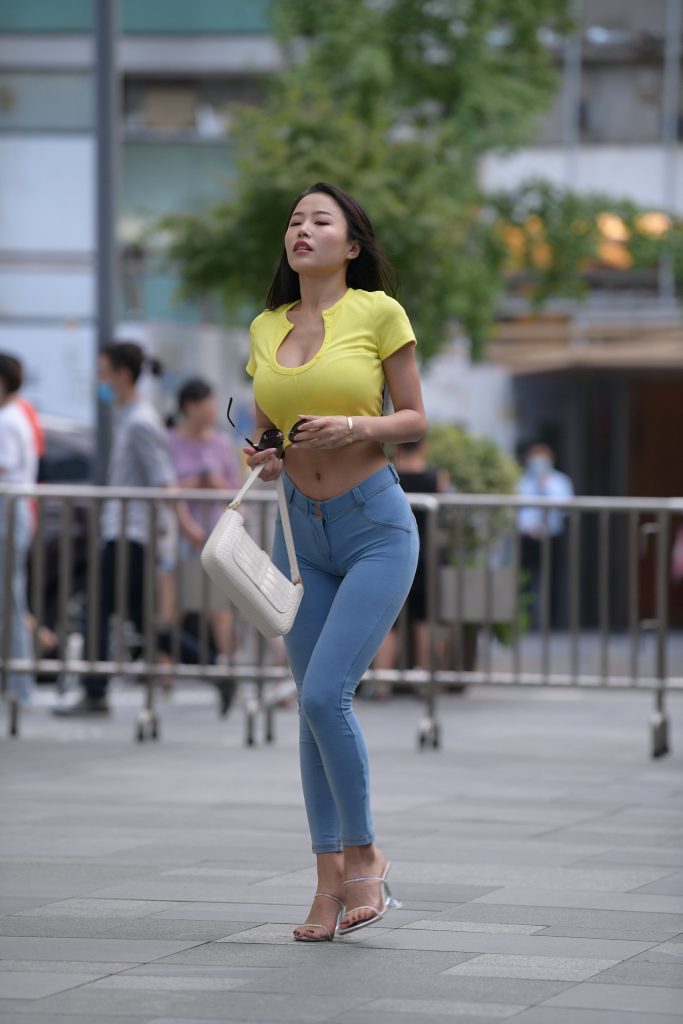 精選街拍 No.319 極品性感緊身牛仔美女 2 [86P/64M]插圖2